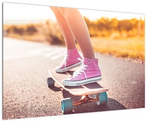 Tablou cu scateboard (90x60 cm)