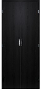 Usa debara dubla   Usa pentru camara 260-350 mm, 910 - 1800 x2060, Nuc, Folie Decor