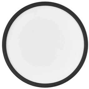 Plafonieră LED FLORI LED/18W/230V 4000K negru d. 29 cm