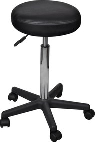 vidaXL Scaun de birou negru