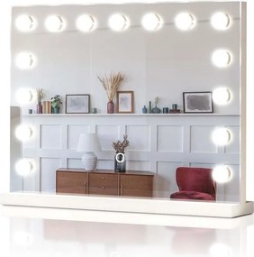 Oglindă LED de baie Aquamarin Hollywood 58 x 43 cm