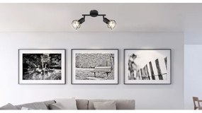 Spot LED XARA 2xE14/6W/230V negru Globo