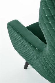 Fotoliu tapitat Marvel Velvet verde – H103 cm