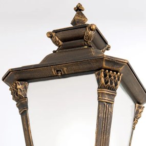 Orion - Lampă de exterior AIKO 1xE27/60W/230V 240 cm IP23 bronz/patină