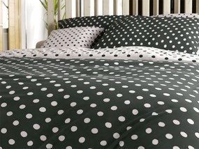Lenjerie de pat din bumbac COLAM GREY gri Dimensiune lenjerie de pat: 2 buc 70 x 90 cm | 200 x 220 cm