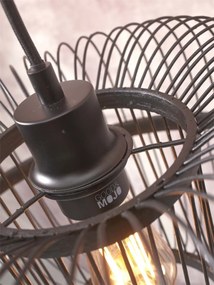 Lampa de podea eco din bambus Hokkaido S 25cm, negru