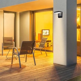 LED Aplica flexibilă exterior 17W 230V IP65 4000K negru