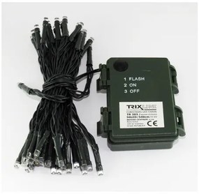 Instalație LED de Crăciun de exterior 50xLED/2 funcții 5,4m IP44 alb rece