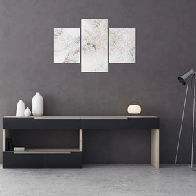 Tablou - Mandale albe (90x60 cm)