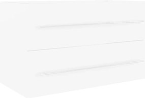 vidaXL Dulap de chiuvetă, alb, 80x38,5x48 cm, PAL