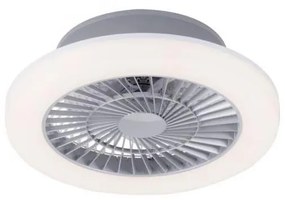Plafonieră LED cu ventilator Leuchten Direkt 14645-55 LEONARD LED/27W/230V