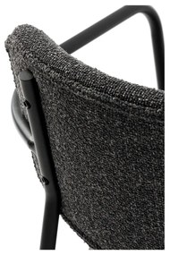 Scaun de dining gri închis Zama – Unique Furniture