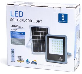 Proiector LED solar dimabil Aigostar LED/30W/3,2V IP67 + telecomandă