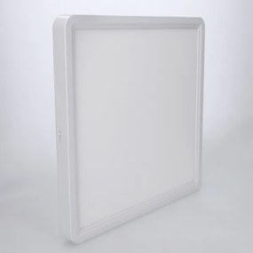 BRILAGI - Plafonieră LED reglabilă ESTELA SQUARE, 36 W, 230 V, 31 x 31 cm, alb + telecomandă