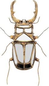 Oglinda decorativa, de perete, din rasina, Stag beetle