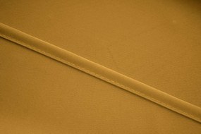 Draperie mustar OXFORD 140x250 cm Agățat: Inele metalice