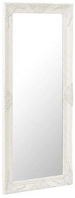 Oglinda de perete in stil baroc, alb, 50 x 120 cm 1, Alb, 50 x 120 cm