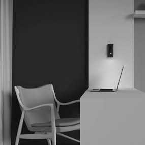 Aplica de perete cu spot LED directionabil si port USB Mirax negru