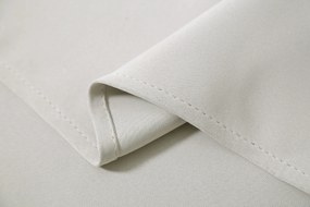 Draperie alb-crem OXFORD 140x250 cm Agatat: Inele metalice