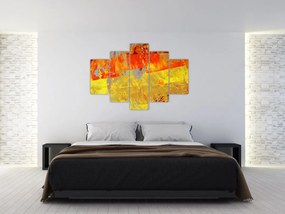 Tablou cu abstracție - pictura (150x105 cm)