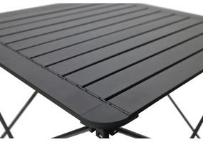 Masă pliabilă de drumeție 70x70cm antracit