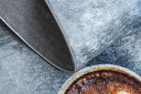 ANDRE 33300 covor lavabil Cafea bucatarie, anti-alunecare - gri / maro