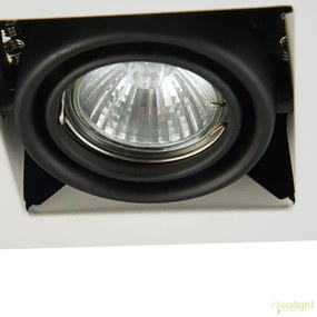 Spot incastrabil pentru tavan fals, Metal alb MYDL008-2-01-W
