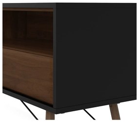 Comodă TV Tvilum Ry, negru-maro