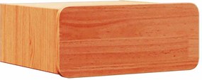vidaXL Noptieră Maroniu cerat 39 x 34 x 16,5 cm Lemn masiv de pin
