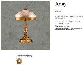 Lampa de masa LUX design clasic realizata manual Jenny