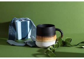 Cană neagră din gresie 360 ml Mojave – Sass &amp; Belle