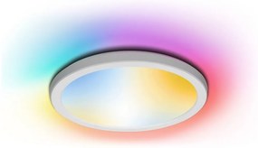 Plafonieră LED RGB dimabilă pentru baie Aigostar LED/18W/230V d. 30 cm IP44 + telecomandă