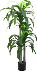 vidaXL Copac artificial Dracaena 36 de frunze 180 cm verde