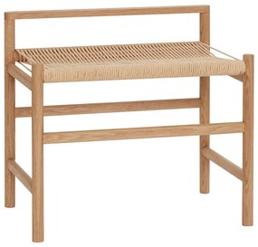 Bancă maro deschis Heritage – Hübsch