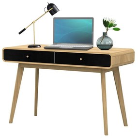 Birou cu aspect de lemn de stejar 50x120 cm Cassie - Støraa