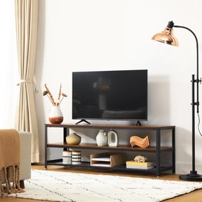 Comoda TV TAYLOR 140x40 cm, maro rustic