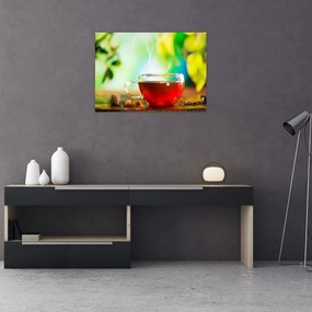 Tablou - Natura moartă, ceai (70x50 cm)