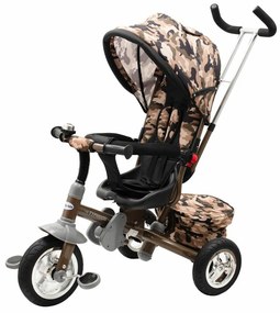 Detská trojkolka Baby Mix 3v1 TYPHOON 360 ° army