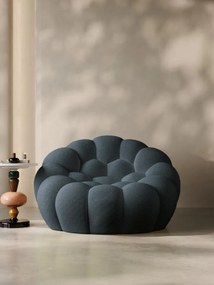 Fotoliu Bubble Ball (Fagure) din spumă cu memorie HD – design modern și confort premium (Culoare: Rosu)