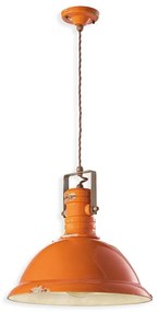 Lustra design retro realizata manual din ceramica INDUSTRIAL