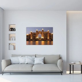 Tablou construcției în Dubai (90x60 cm)