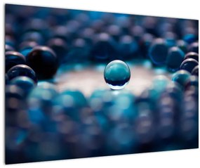 Tablou - Bile albastre (90x60 cm)