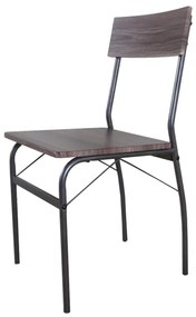 Set dining, maro/negru, GIROL 1+4