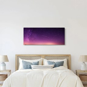 Tablou cu cerul și stea căzând (120x50 cm)