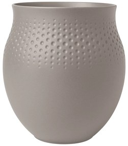 Vază Perle mare Manufacture Collier taupe, înălțime: 180 cm 16,6 cm - Villeroy & Boch