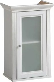 Dulap suspendat 48 cm cu 1 usa Comad Palace alb