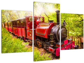 Tablou - Tren cu aburi (90x60 cm)