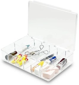 Organizator de baie pentru cosmetice din plastic – Addis