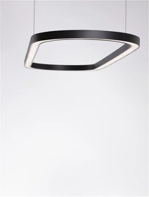 Lustra LED suspendata design modern QUERALT negru