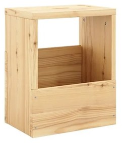 Noptieră în culoare naturală din lemn de pin Grab It – Karup Design